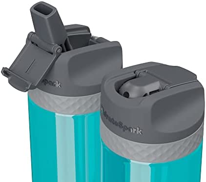 Hidrate Spark PRO Lite Smart Water Bottle Tritan Plastic, Tracks Water Intake & Glows to Remind You to Stay Hydrated - Straw Lid - Image 2