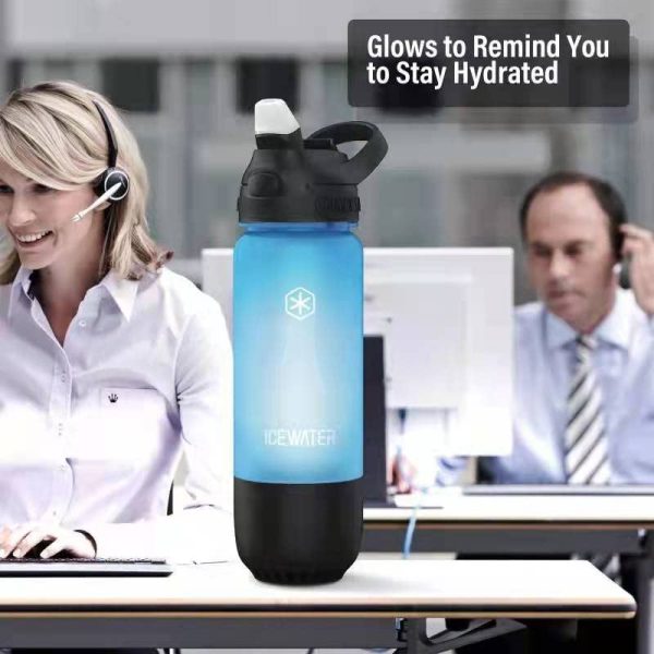ICEWATER 3-in-1 Smart Water Bottle(Glows to Remind You to Stay Hydrated)+Play Music+Dancing Lights, 20 oz, Stay Hydrated and Enjoy Music - Image 2